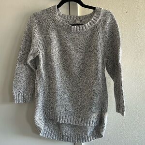 Navy/purple & white gap sweater
